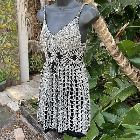 Dresses & Skirts - Crochet mini dress.